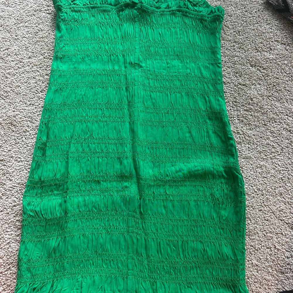 Zara dress nice green color size large